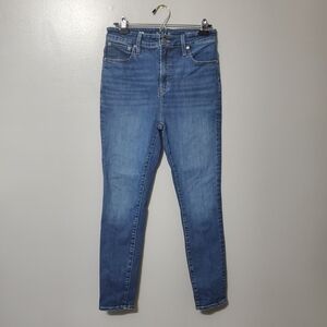 J. Crew Curvy Toothpick Women's Skinny Jeans in Blue Size 29